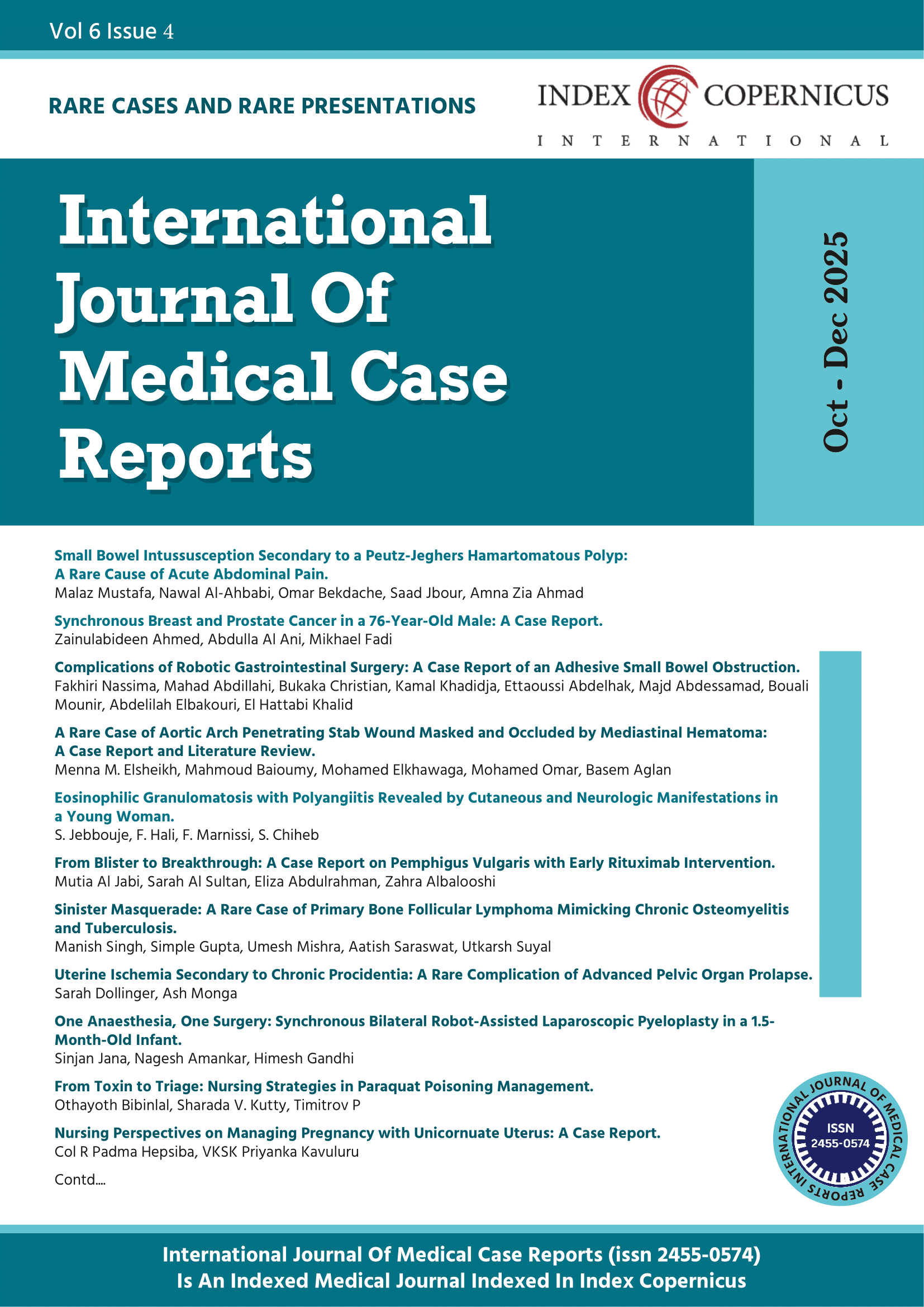 international journal of medical case reports